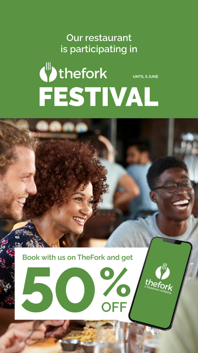 TheFork Festival Instagram story